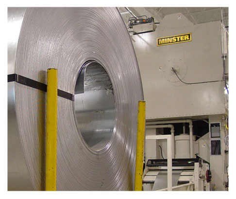 Steel Coil Feed Line
